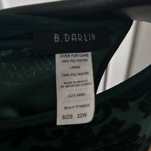 Green, Christmas dress